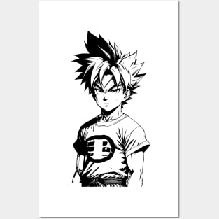 Fan Art Of Goku 05 Posters and Art